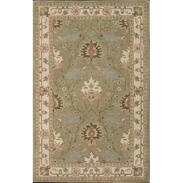 Nourison Nourison 173 India House Area Rug Collection Sage 2 ft 6 in. x 4 ft Rectangle 99446001733